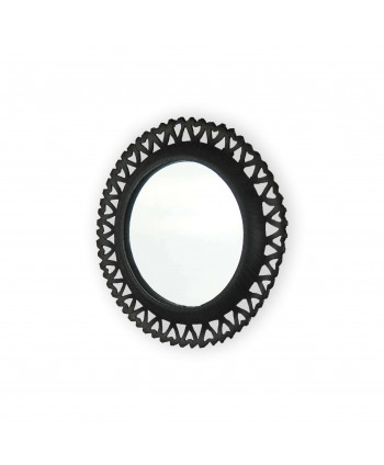 Miroir rond en pneu